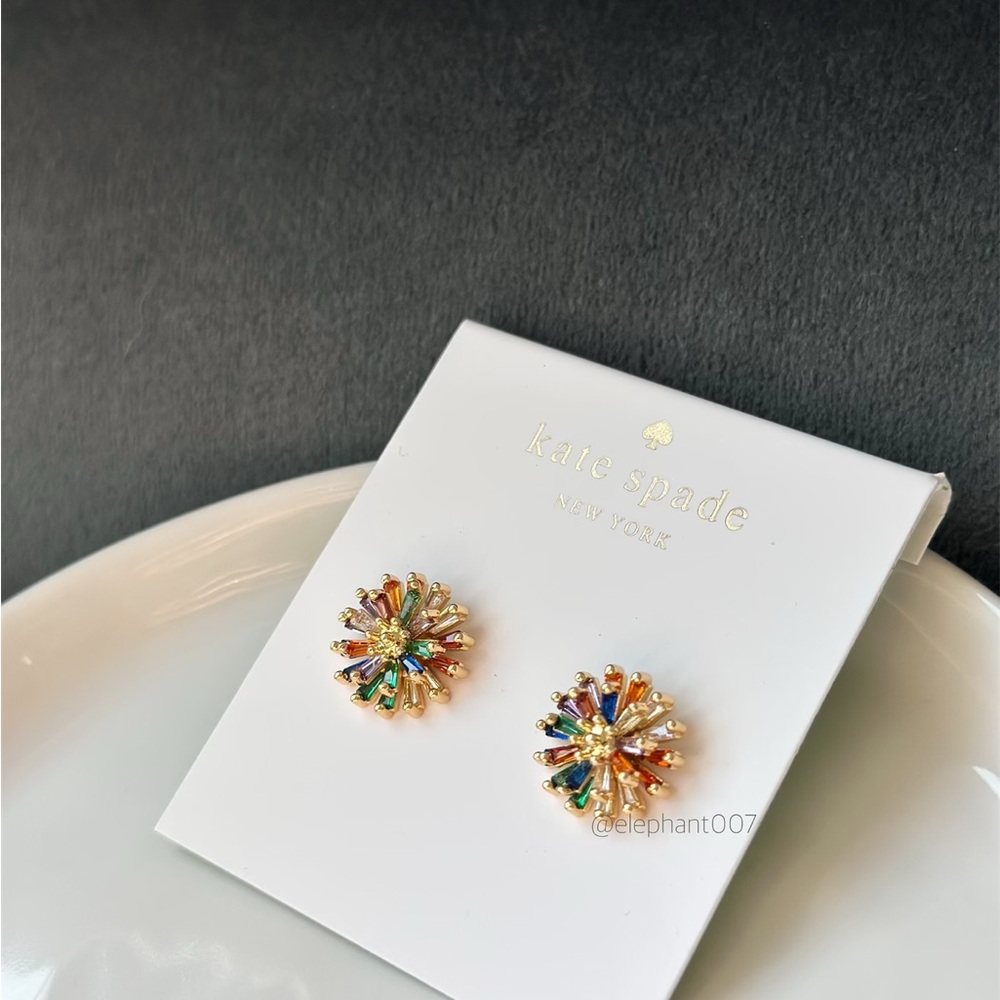 Kate Spade Colorful Burst Earrings - Picture 3 of 3